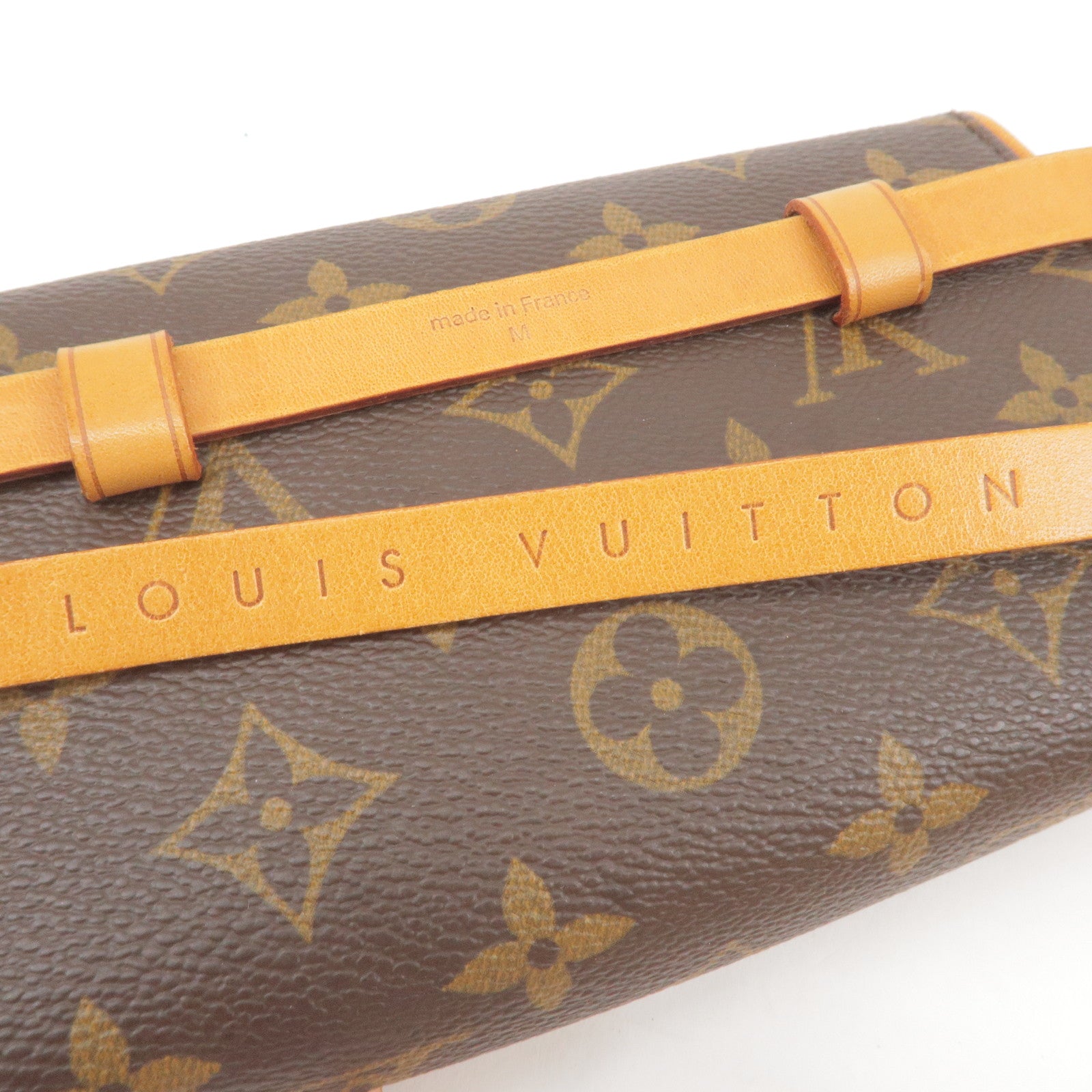USED Louis Vuitton Beige Monogram Vernis Leather Montebello MM Tote Bag  AUTHENTI