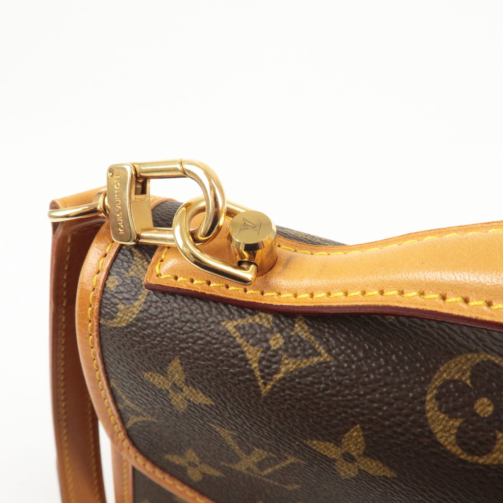 LOUIS VUITTON Vintage Monceau Satchel Bag in Monogram Canvas 2001