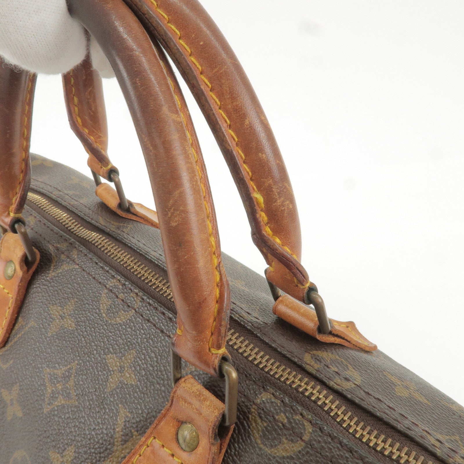 Louis Vuitton Monogram Speedy 30 Bag 1997 Vintage Handbag LV