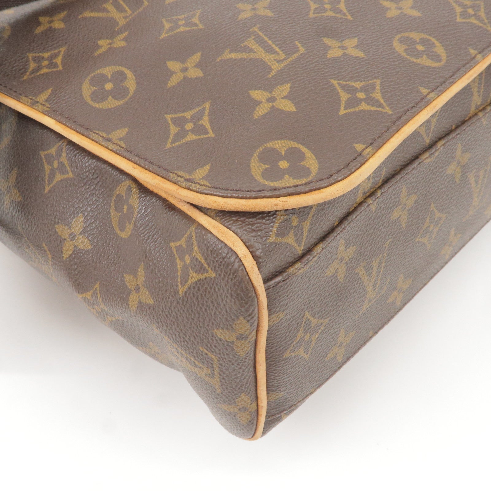 Louis Vuitton Utility Crossbody Small Brown Canvas Monogram