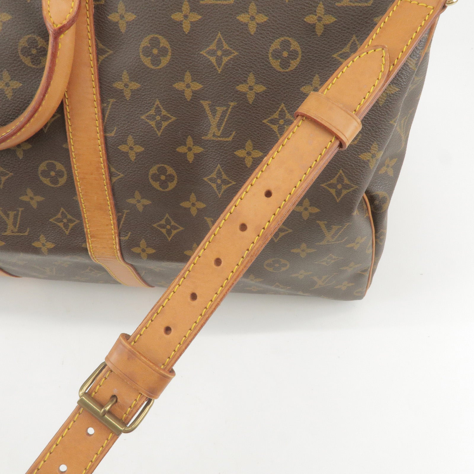 LOUIS VUITTON Monogram Vernis Leather Belt Bag Black