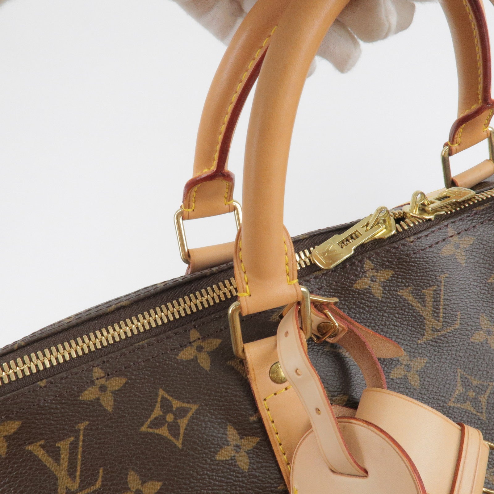 Louis Vuitton - Micro Vanity Bag Charm - Coated Canvas - Gold - Women - Luxury
