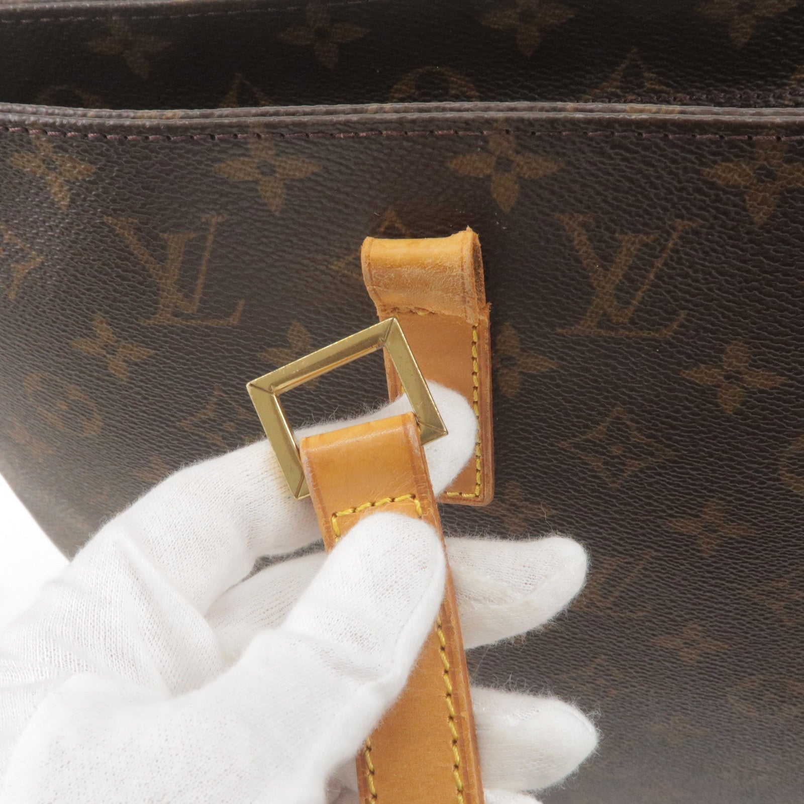 Louis Vuitton, Bags, Authenticlouis Vuitton Monogram Luco Tote Bag Brown