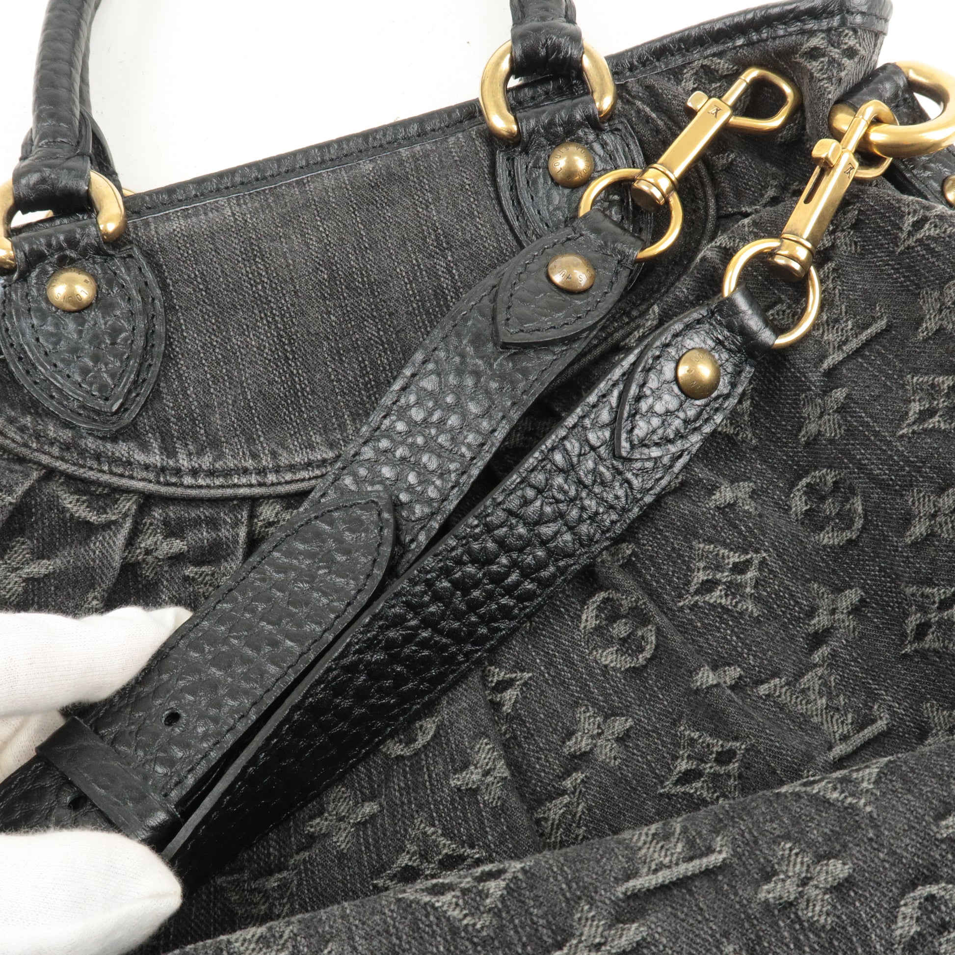 M95351 – dct - LOUIS VUITTON Delightful MM Damier Ebene Hobo Bag