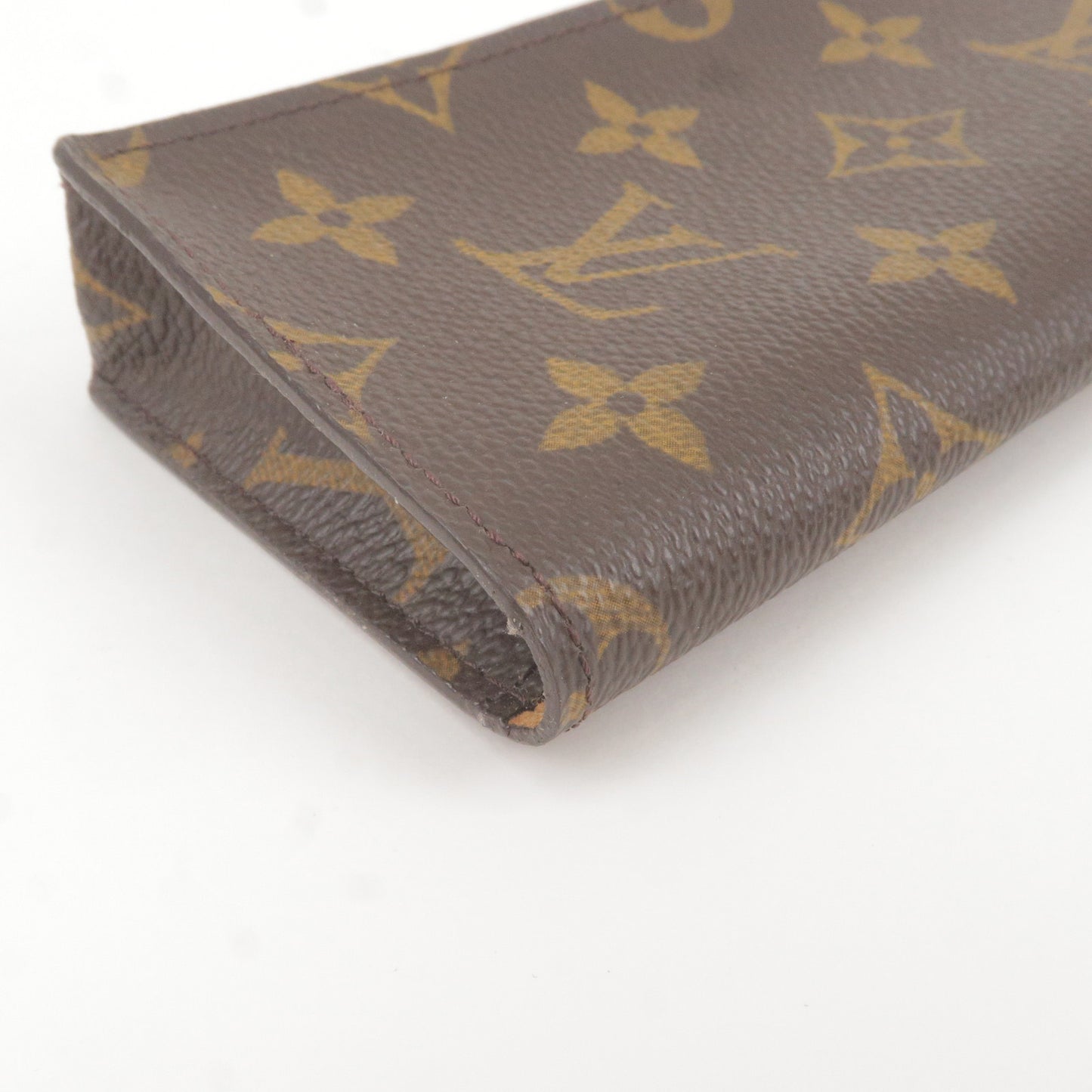 LOUIS VUITTON Monogram Etui Lunettes Simple Glasses Case