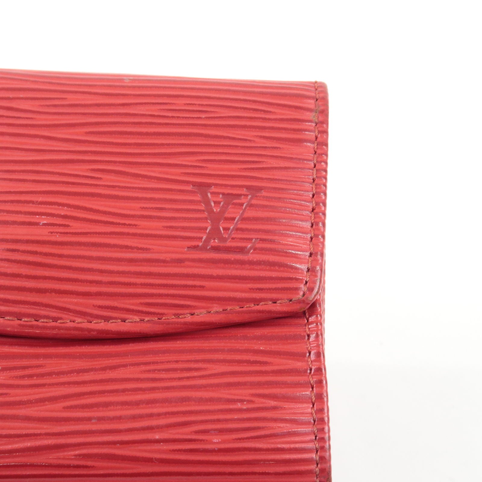 Louis Vuitton Womens Coin Cases, Red