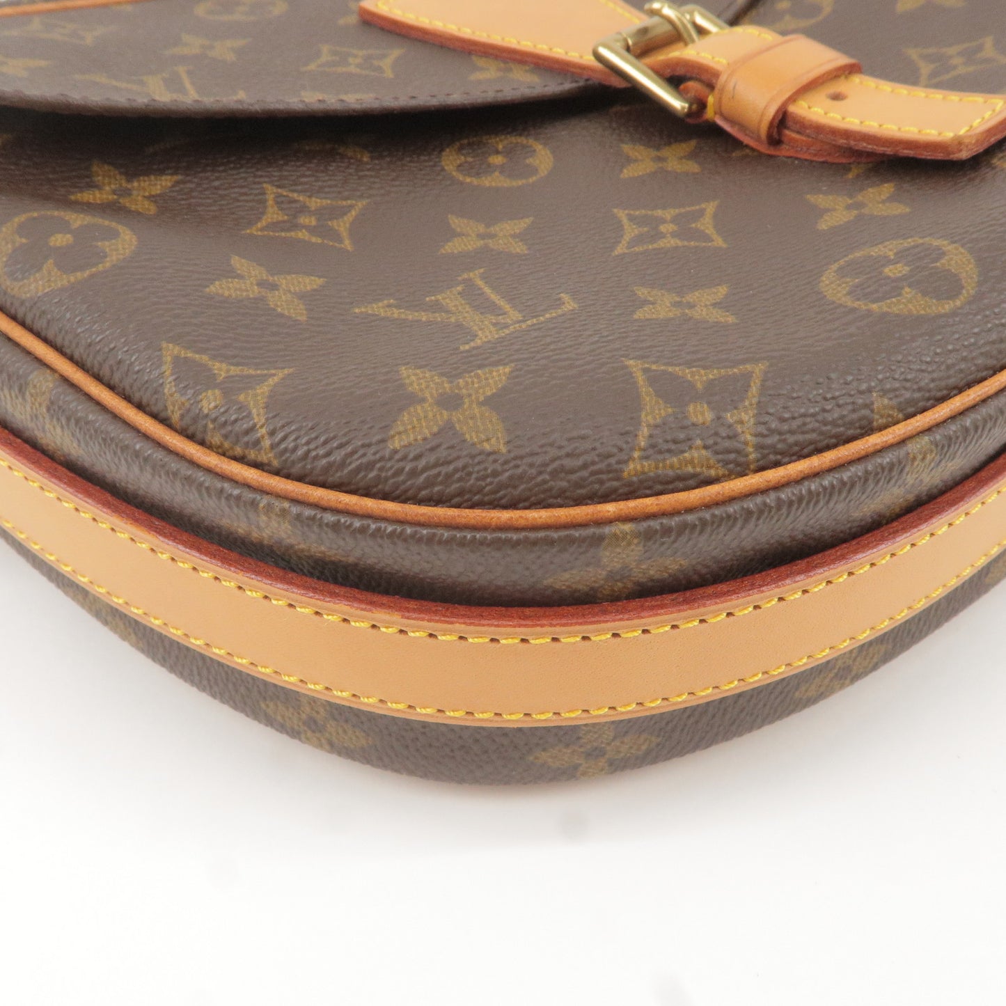 LOUIS VUITTON Monogram Jeune Fille GM Shoulder Bag Vintage M51225