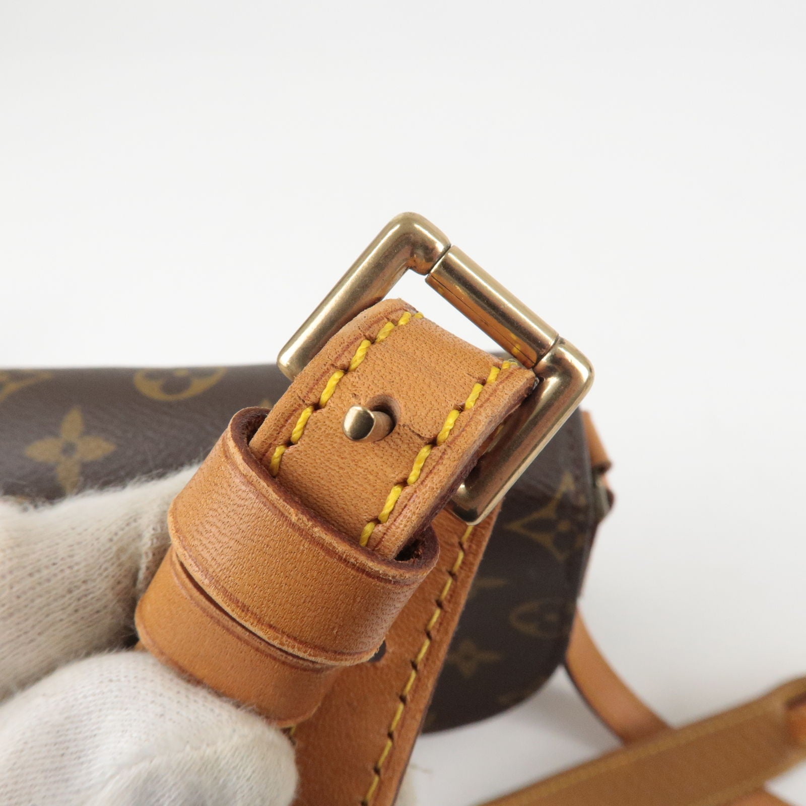 LEATHER Printed Louis Vuitton Passy Monogram