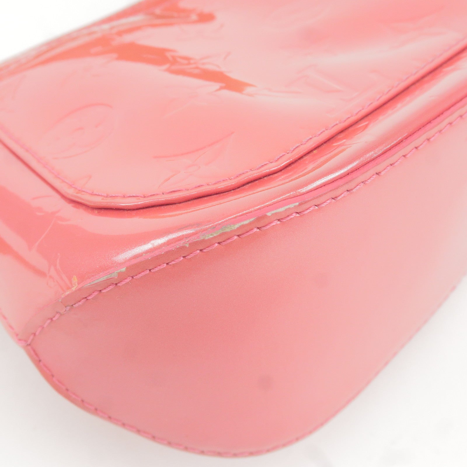 1999 Louis Vuitton Patent Leather Vernis Hot Pink Monogram Crossbody