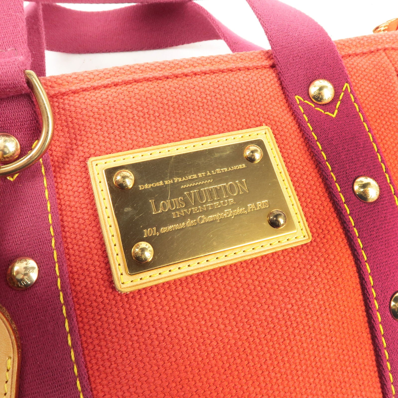 M40037 – Louis Vuitton Waterfront Mule Peach - Rouge - Bag - Louis - Louis  Vuitton 2011 pre-owned Art Déco Trapezio shoulder bag - Cabas - Vuitton -  PM - Hand - Antigua