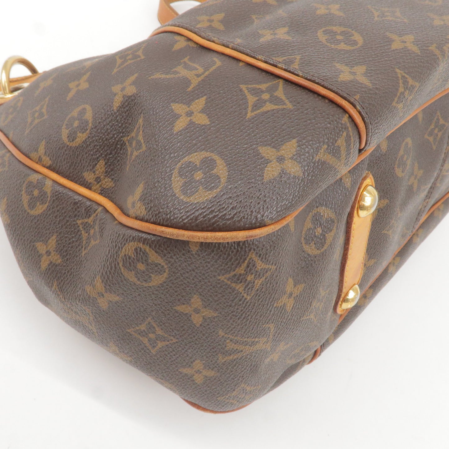 Louis Vuitton Brown, Pattern Print Monogram Galliera PM