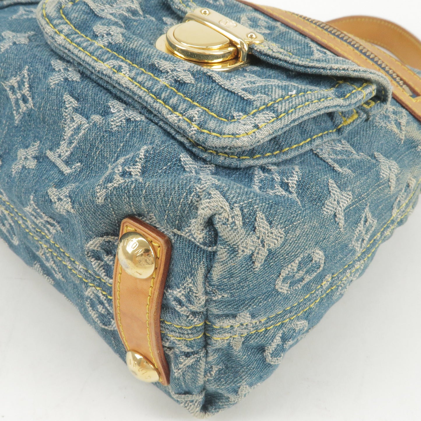 Louis-Vuitton-Monogram-Denim-Baggy-PM-Shoulder-Bag-Blue-M95049