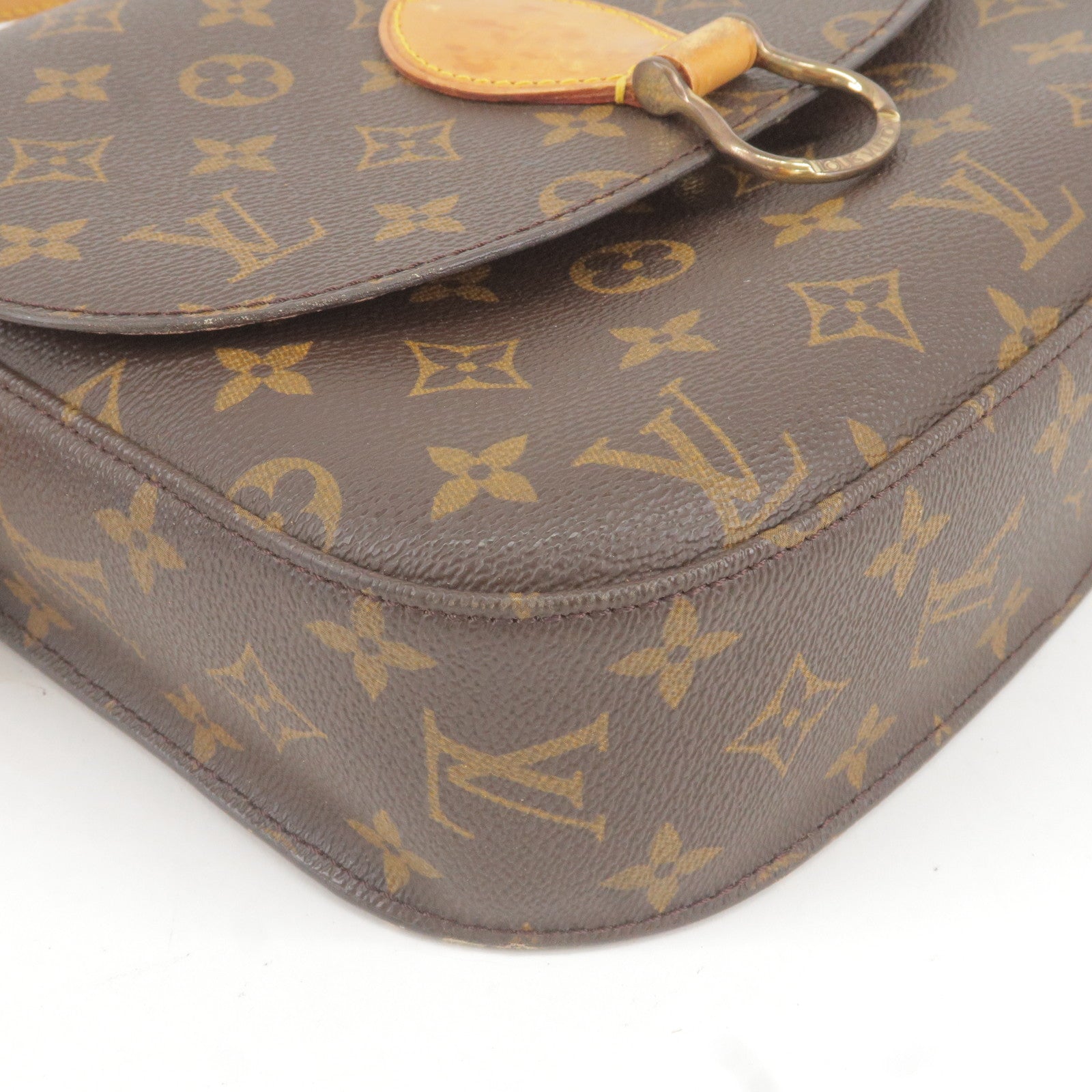 LOUIS VUITTON Monogram Saint Cloud GM Crossbody Bag