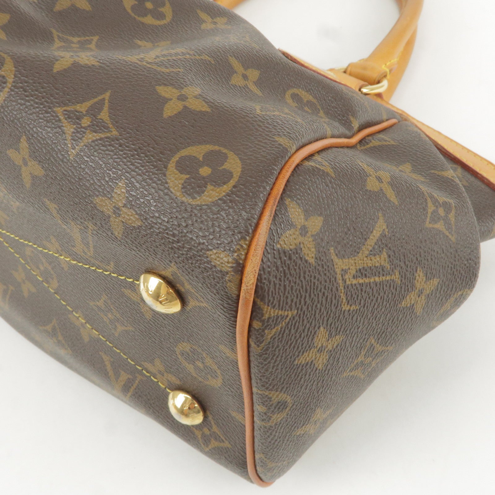 Pre-owned Louis Vuitton Olav Damier Ebene mm Brown Crossbody Bag