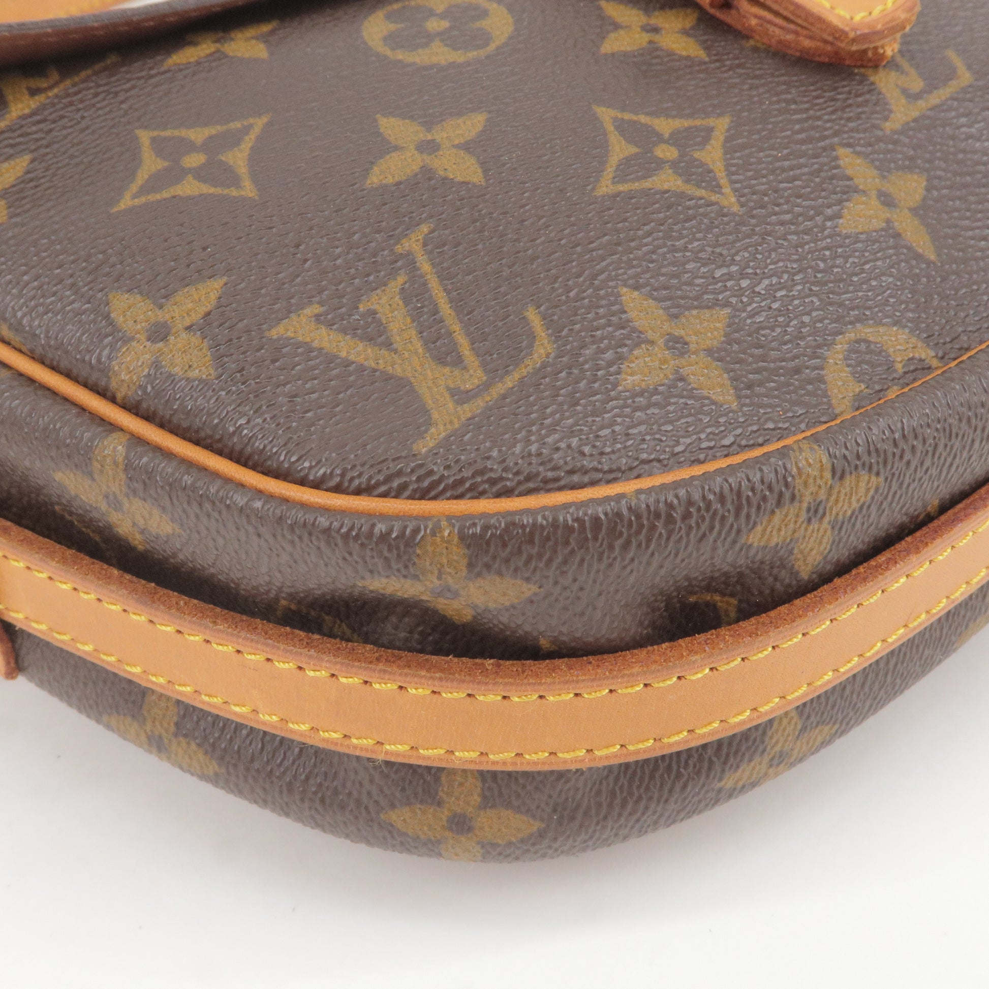 Louis Vuitton Pochette Gange Brown Canvas Shoulder Bag (Pre-Owned)