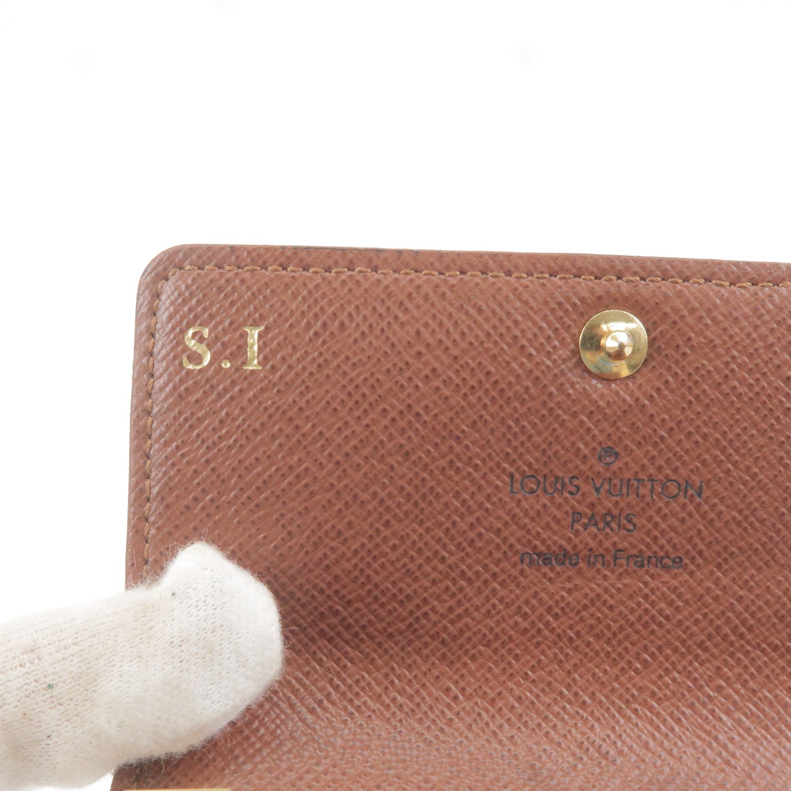 Louis Vuitton Cherry Monogram Empreinte Leather Sarah Wallet Louis Vuitton