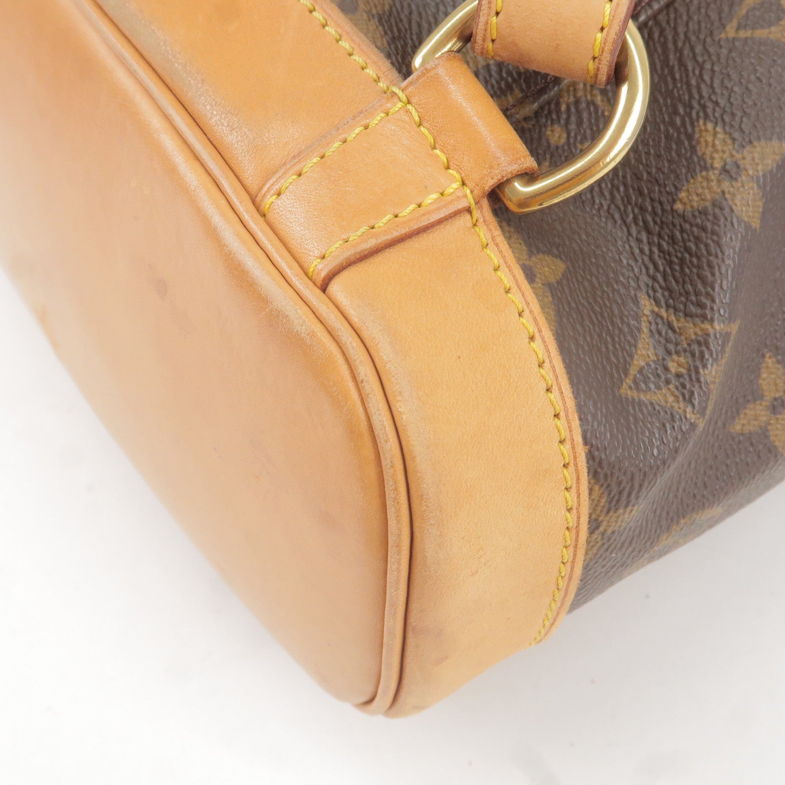 Louis Vuitton Leather and Reverse Monogram Twist Wallet on Chain Bag