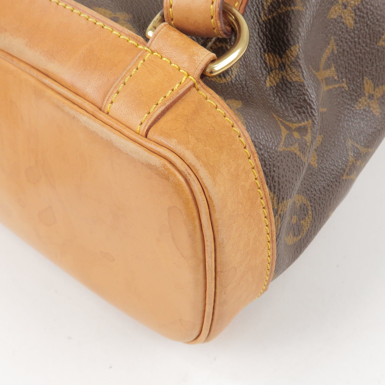 Borsa Montaigne BB in pelle nera Louis Vuitton - Seconda mano