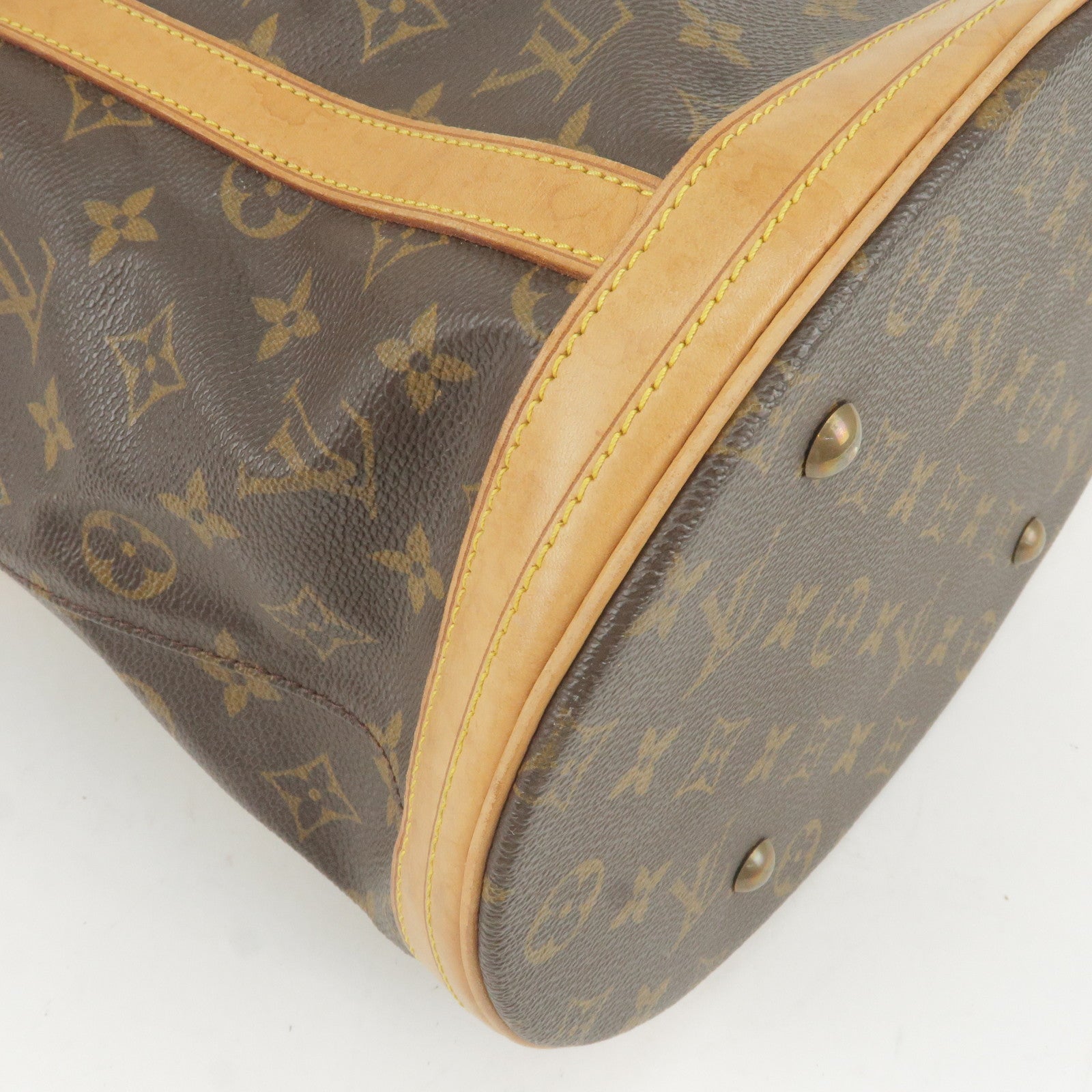 Louis Vuitton Monogram FIFA World Cup France Soccer Ball, 1998 (Very Good), Brown/Gold Womens Handbag