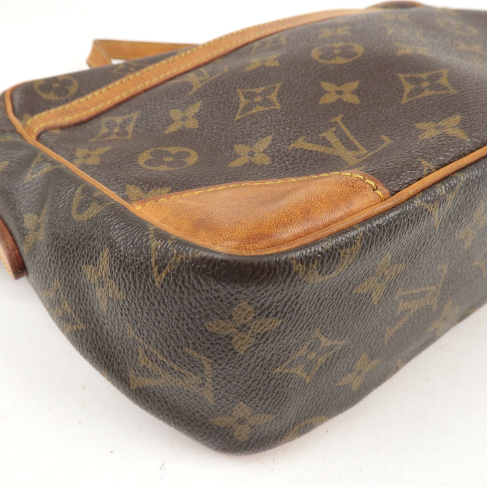 Brown Louis Vuitton Monogram Empreinte Trocadero Shoulder Bag