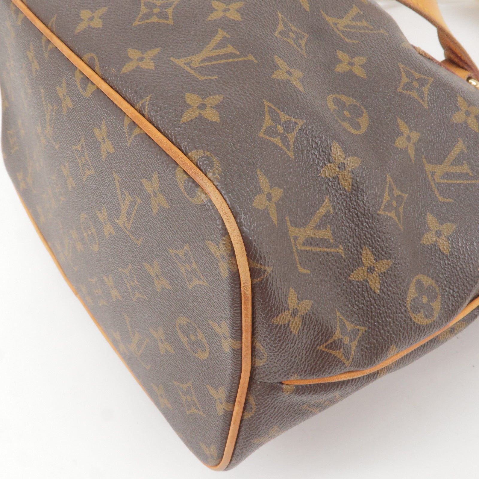 LOUIS VUITTON Marelle PM Monogram Canvas Shoulder Bag Brown