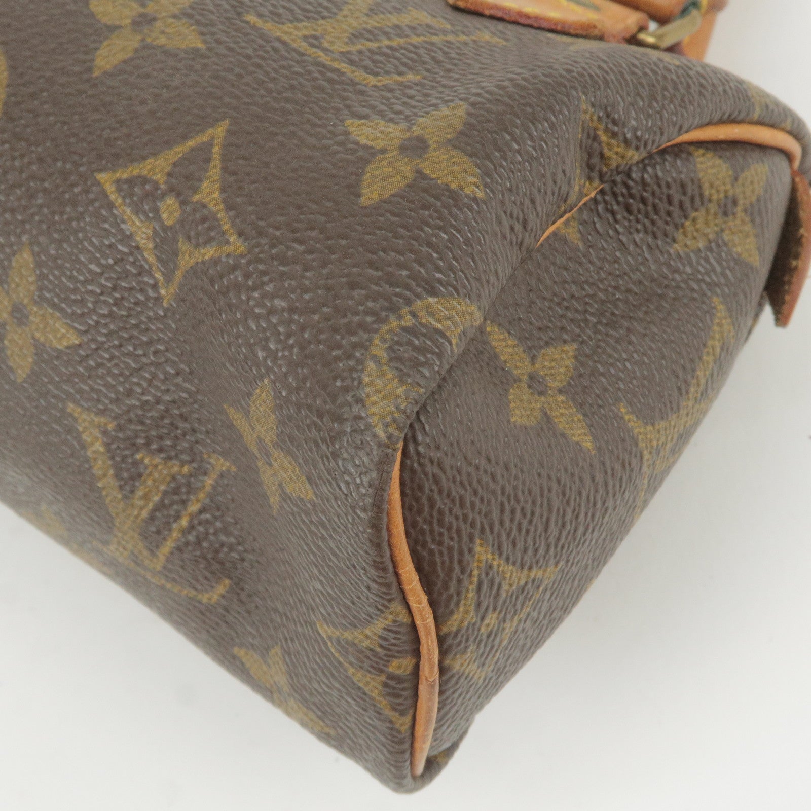 Borsa ventiquattrore Louis Vuitton Carryall in tela monogram marrone e  pelle naturale