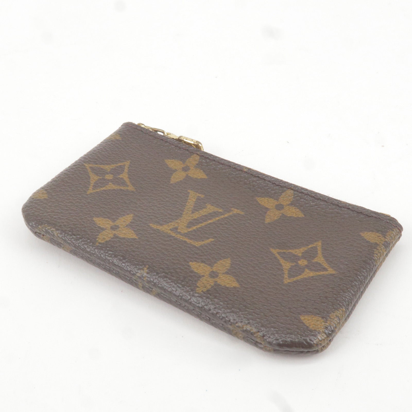 Louis Vuitton Portamonete Pochette Cles Pre-owned 2006 Marrone