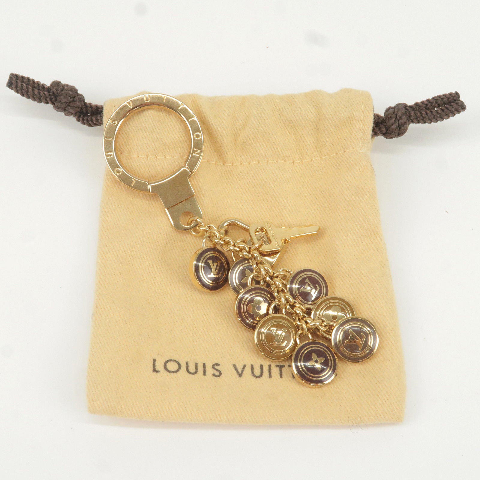 Louis Vuitton Louis Vuitton Porte Cles Chaine Pastilles Brown x
