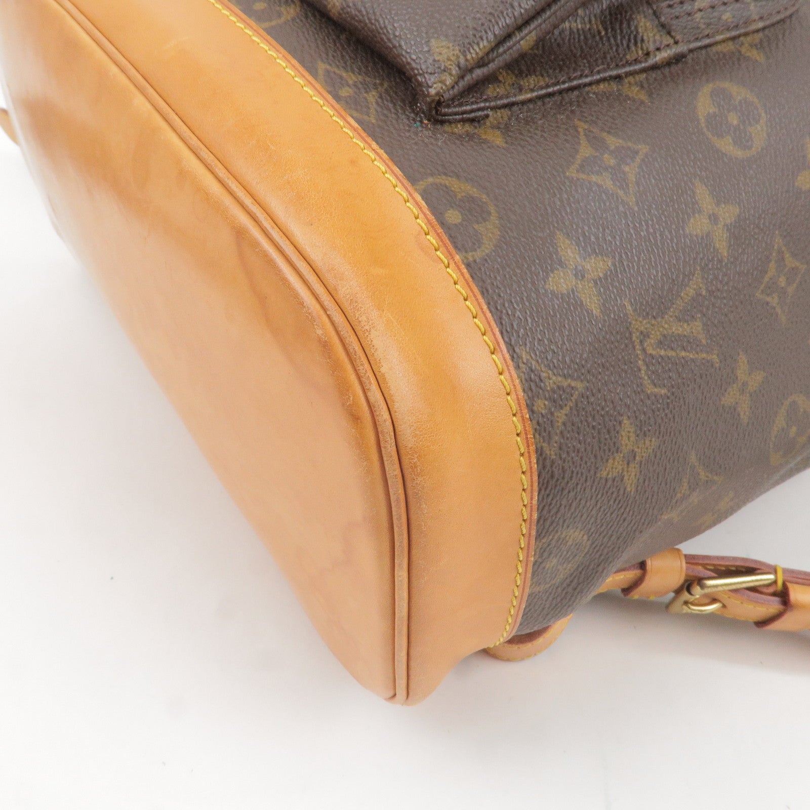 Louis Vuitton Brera Brown Canvas Handbag (Pre-Owned)