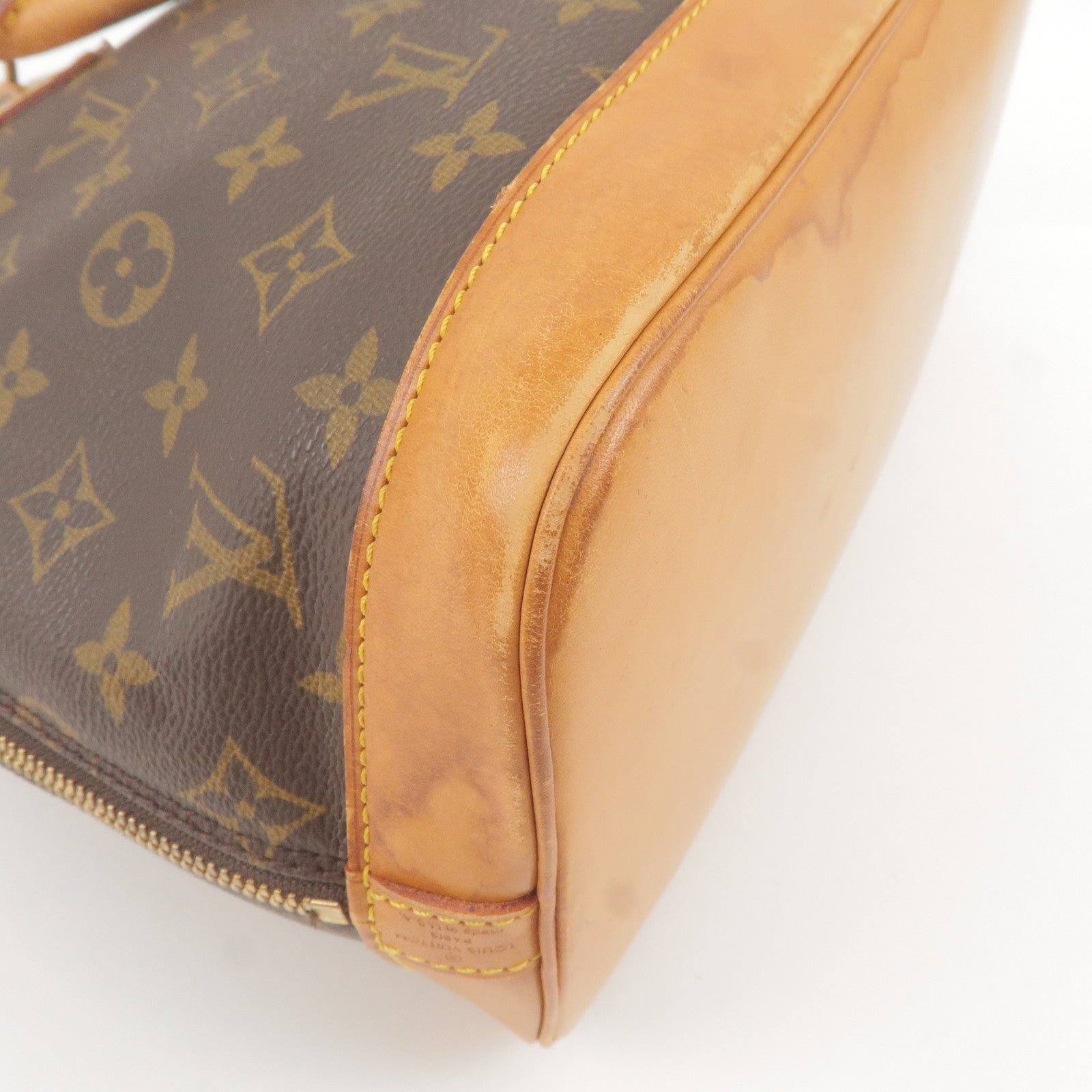 Louis Vuitton Borneo Green Epi Leather Alma PM Louis Vuitton