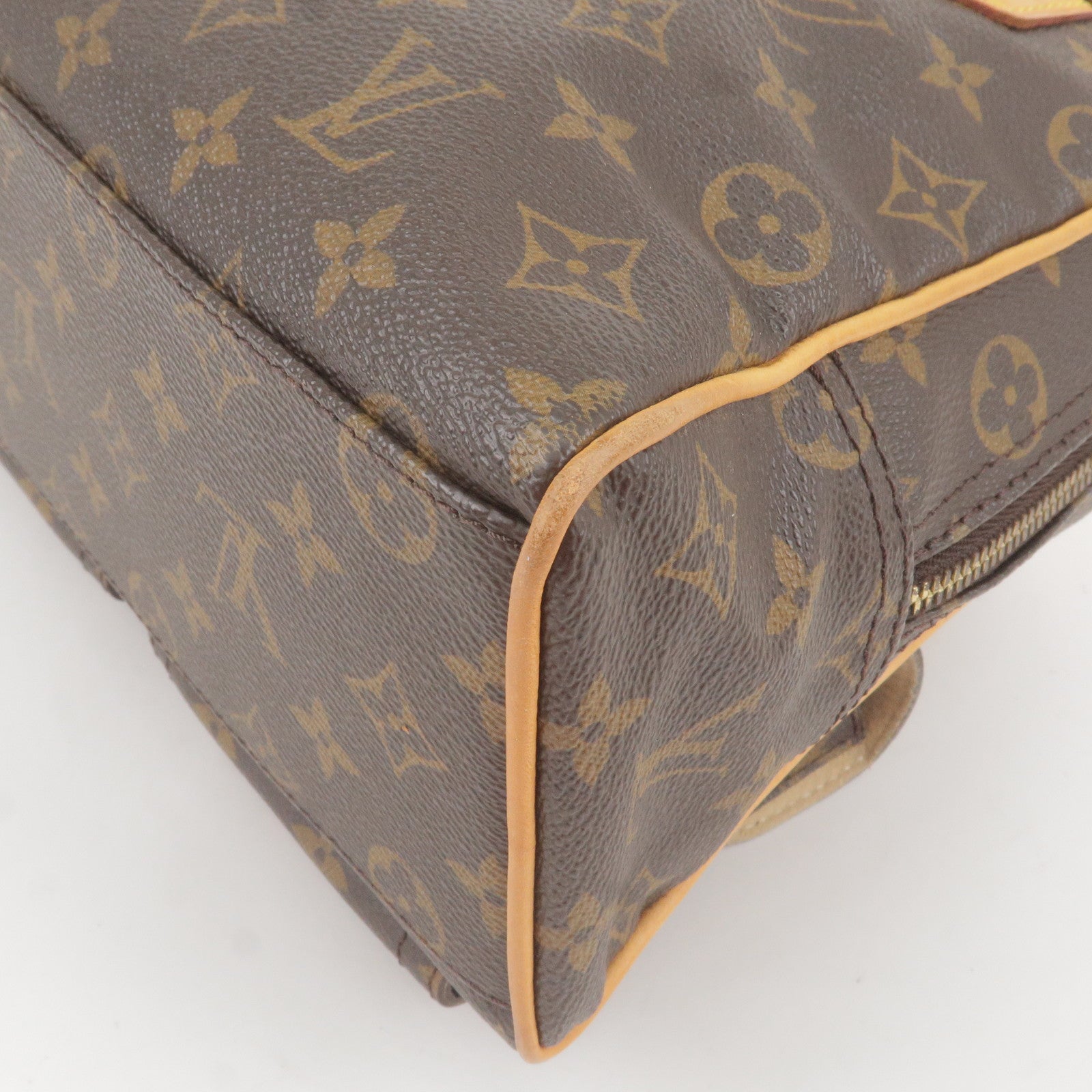 sac de voyage louis vuitton steamer bag travel bag en toile monogram et  cuir naturel