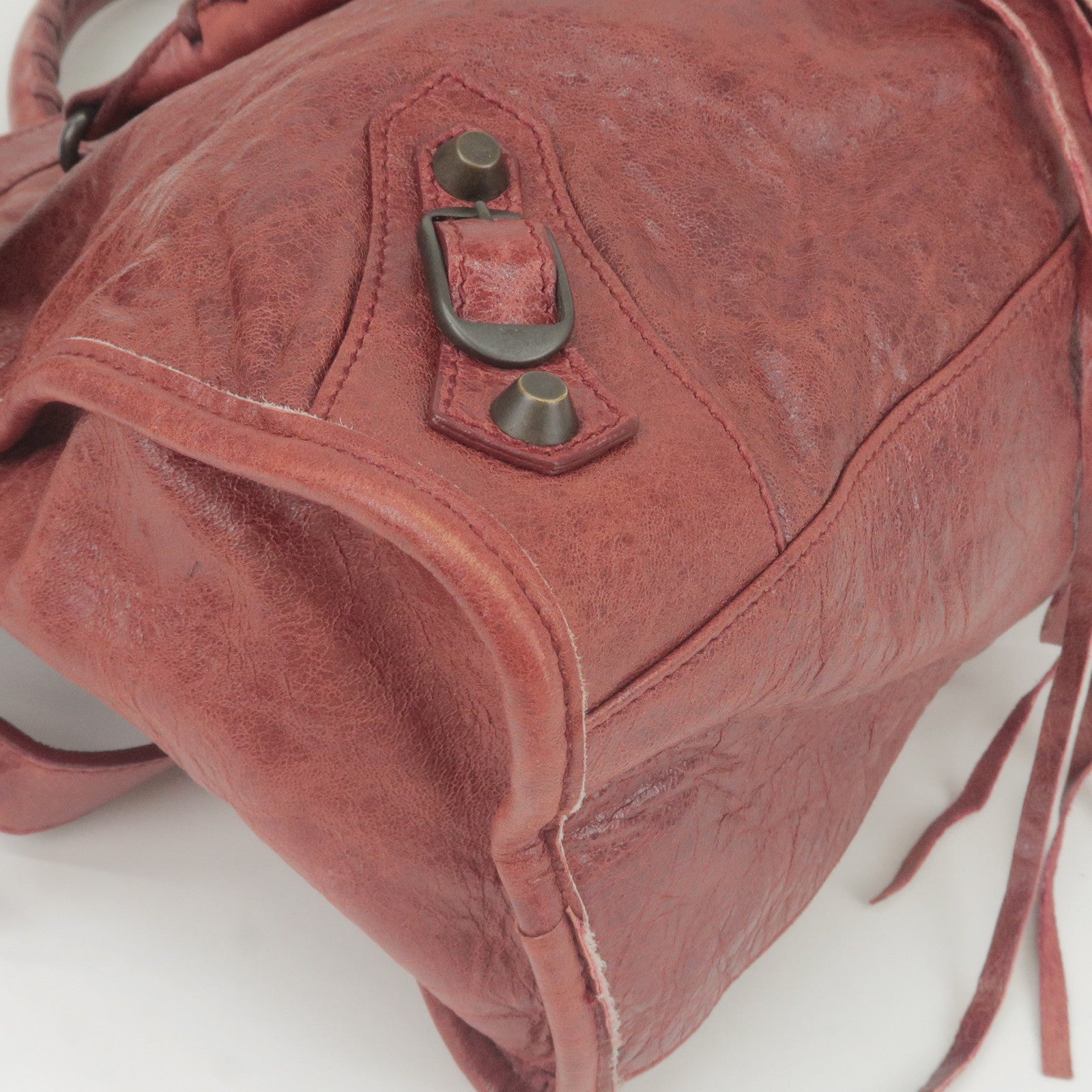The - BALENCIAGA - prada Bag - Hand - City - Leather - 2Way