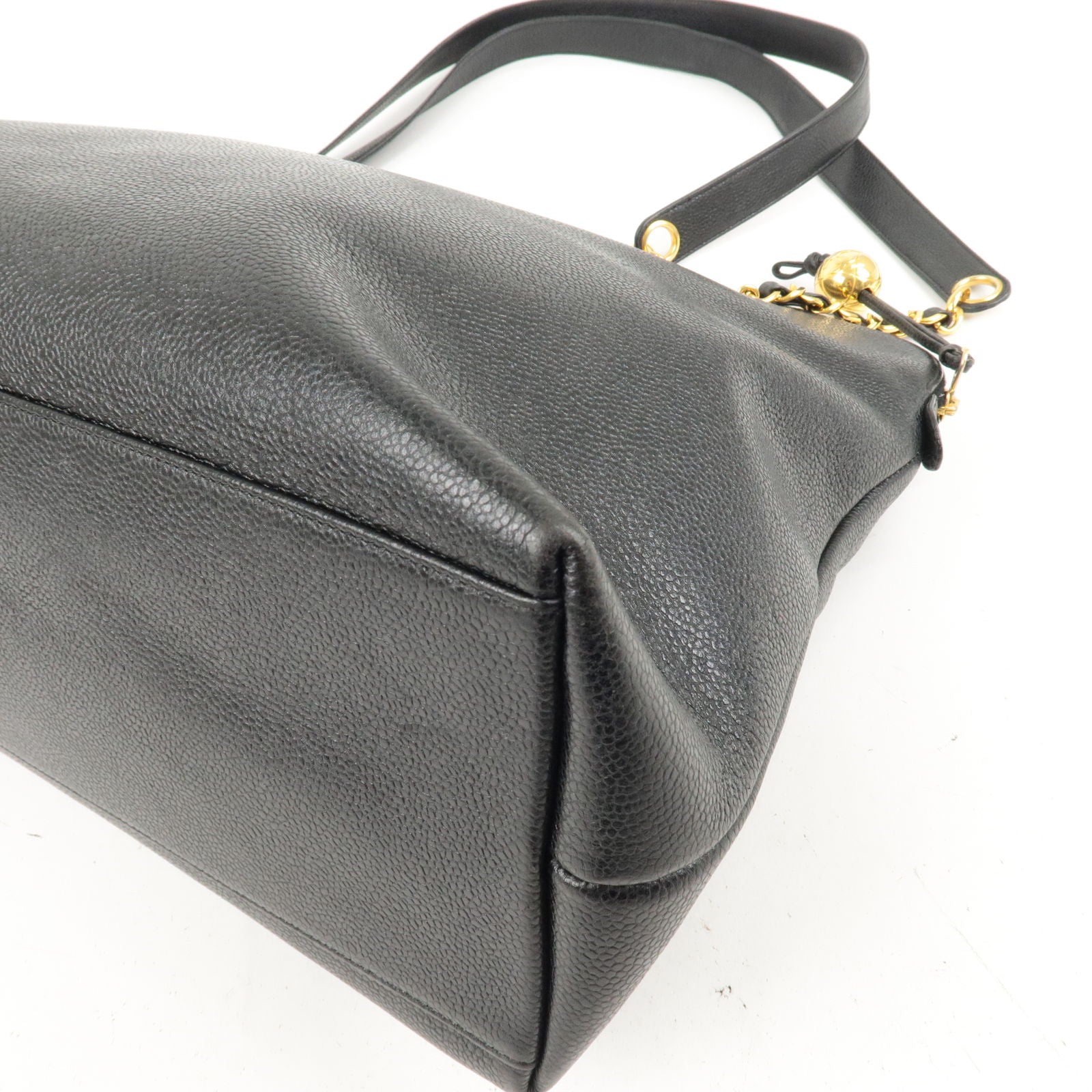 Hardware - Tote - Black - Bag - ep_vintage luxury Store - A03578