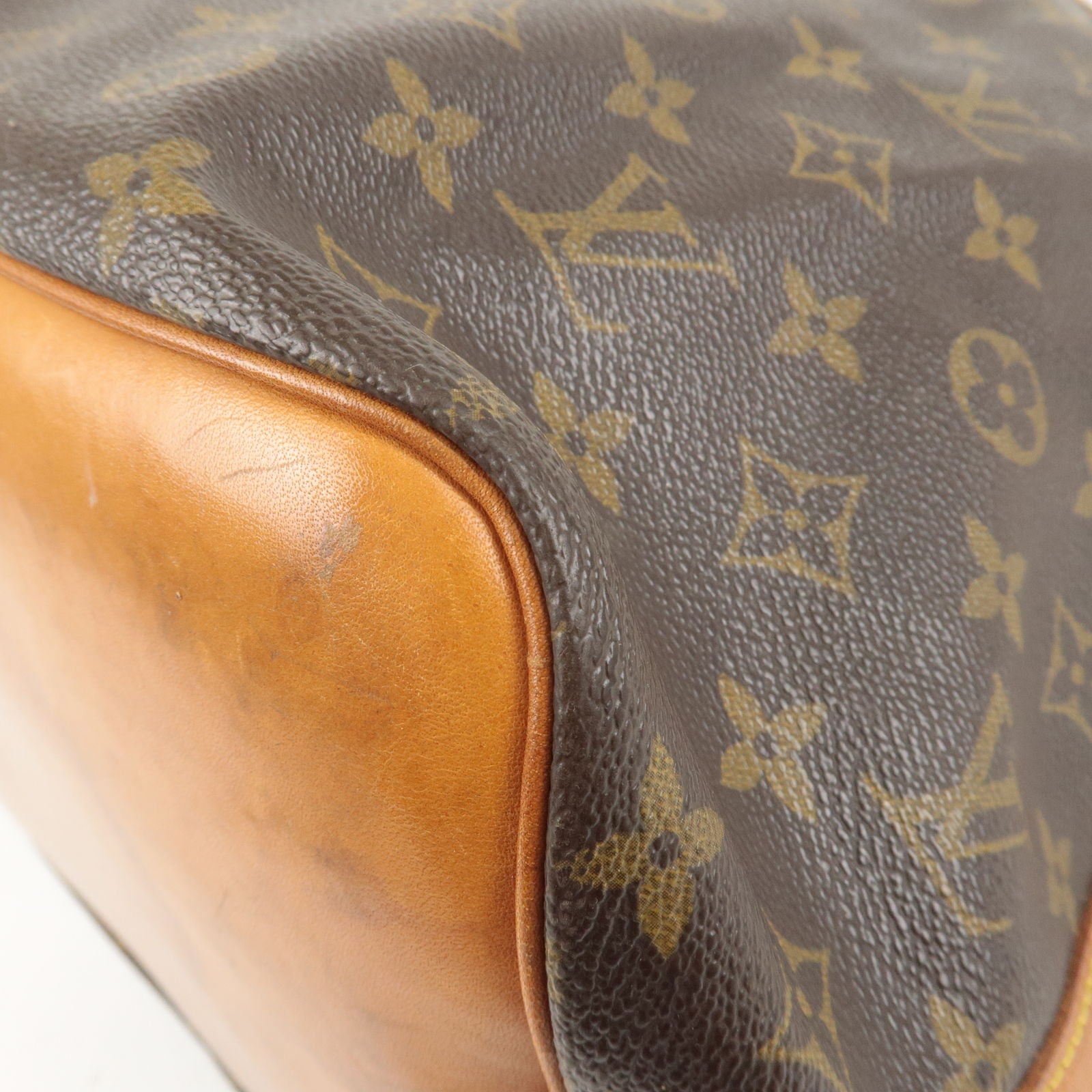 Louis Vuitton Brown Monogram Canvas Limited Edition Rayures Petit Noe Bag  Louis Vuitton