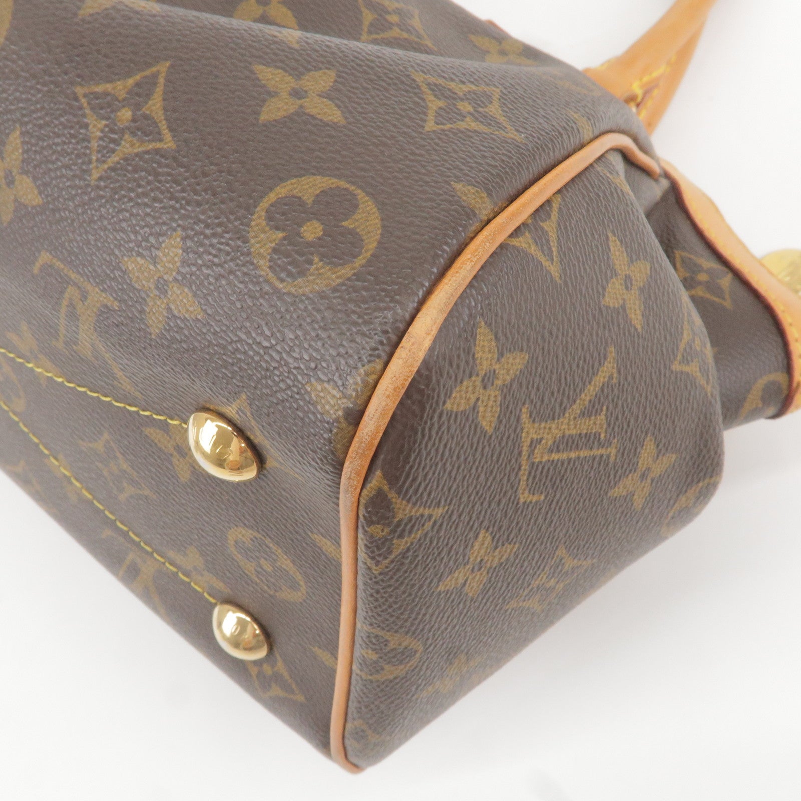 Louis Vuitton Jasmin Yellow Leather Handbag (Pre-Owned)