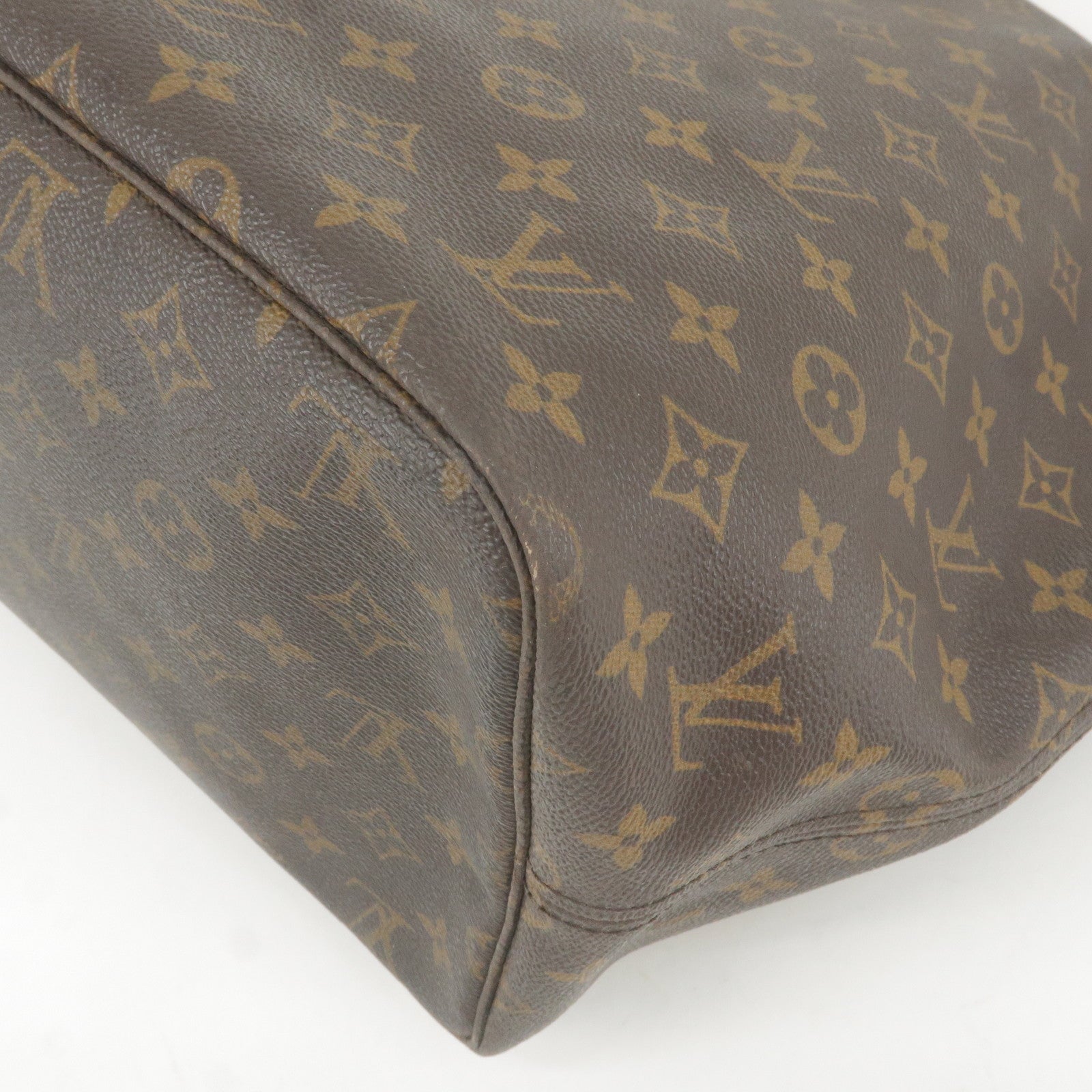 Vintage Louis Vuitton malesherbes monogram tote bag with top