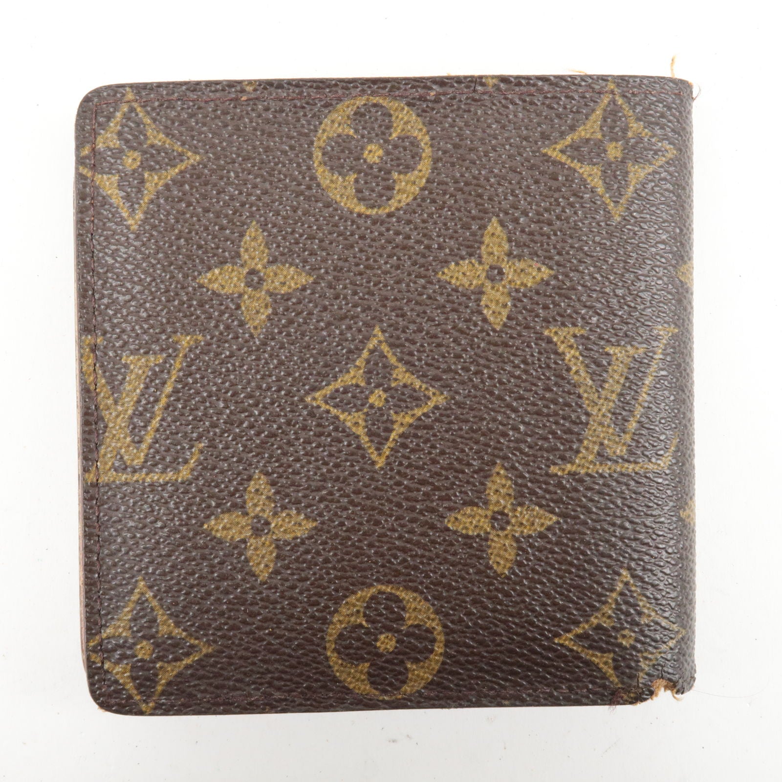 LOUIS VUITTON Monogram Hudson GM M40045 LV Crossbody Bag Brown Canvas JP  Used