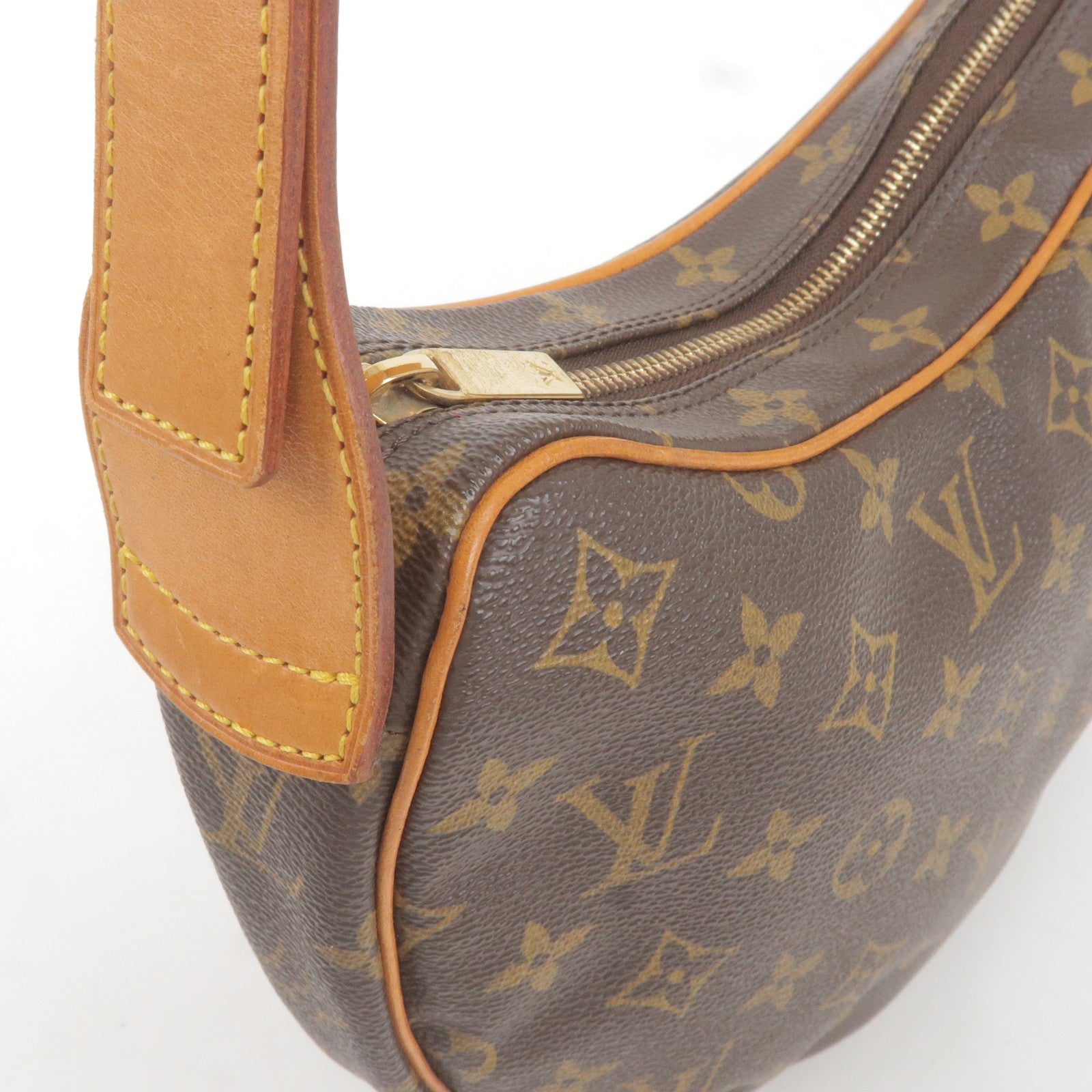 Louis Vuitton 2002 Pre-owned Monogram Croissant PM Shoulder Bag - Brown