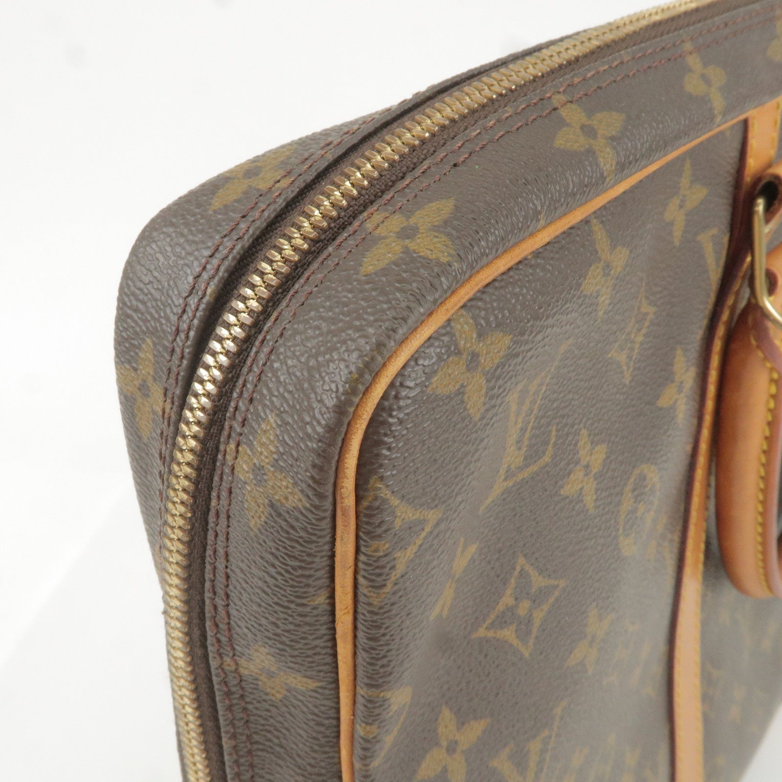 Louis Vuitton 2004 Pre-owned Monogram Porte Documents Briefcase - Brown