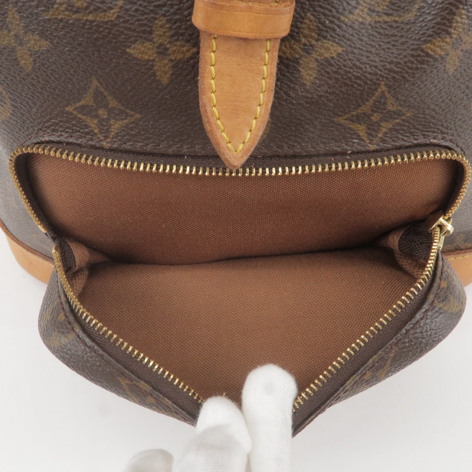 Vintage Louis Vuitton Montsouris GM Backpack Drawstring 