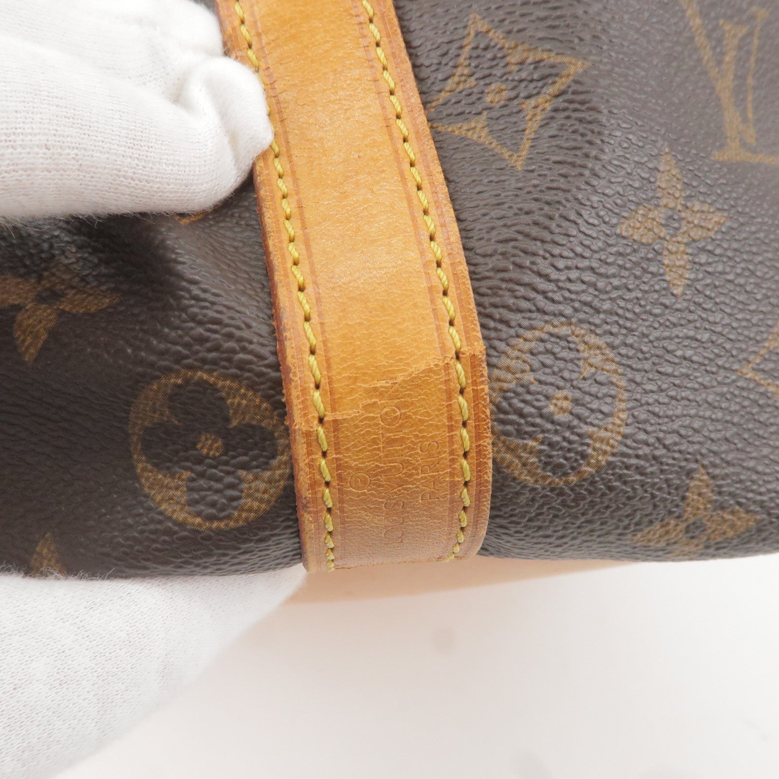 Louis Vuitton Classic Monogram Canvas Clutch with Wrist Strap