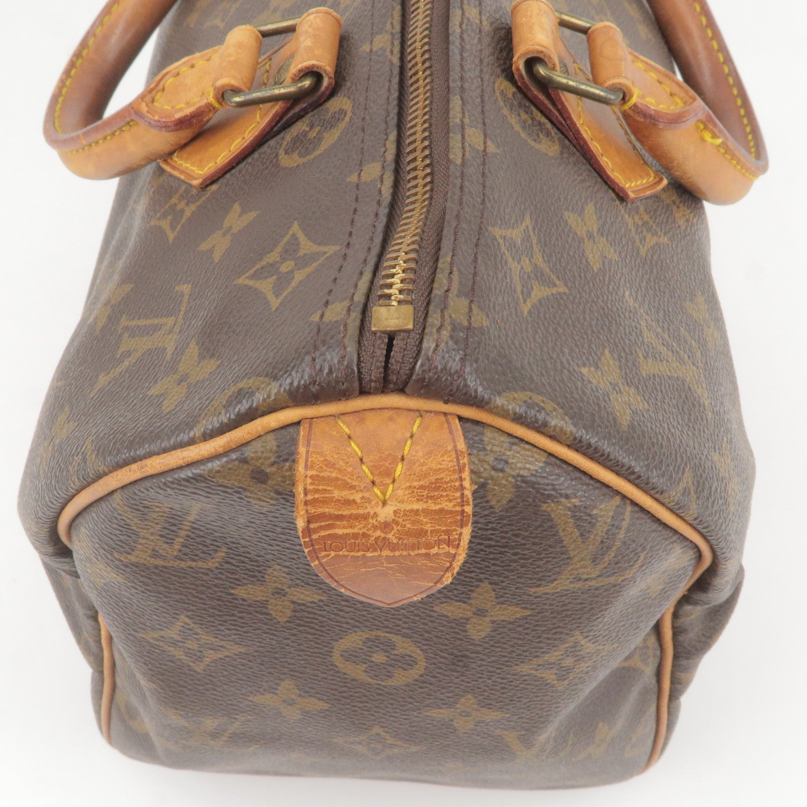 Louis Vuitton Monogram Speedy 30 Hand Shoulder Crossbody Bag Added