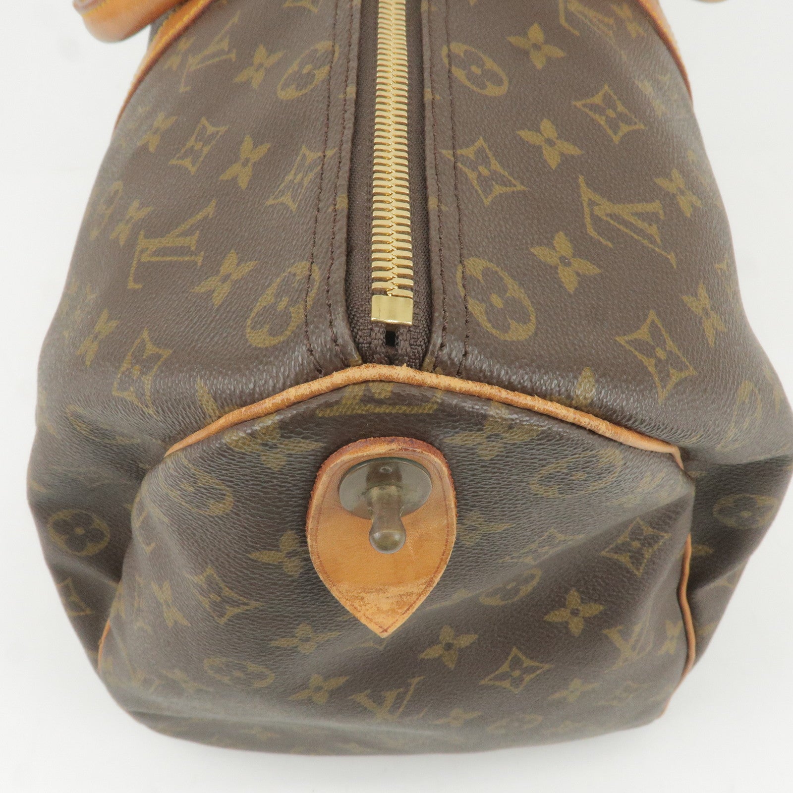 Louis Vuitton Speedy 25 USA TALON ZIPPER Monogram Boston Bag