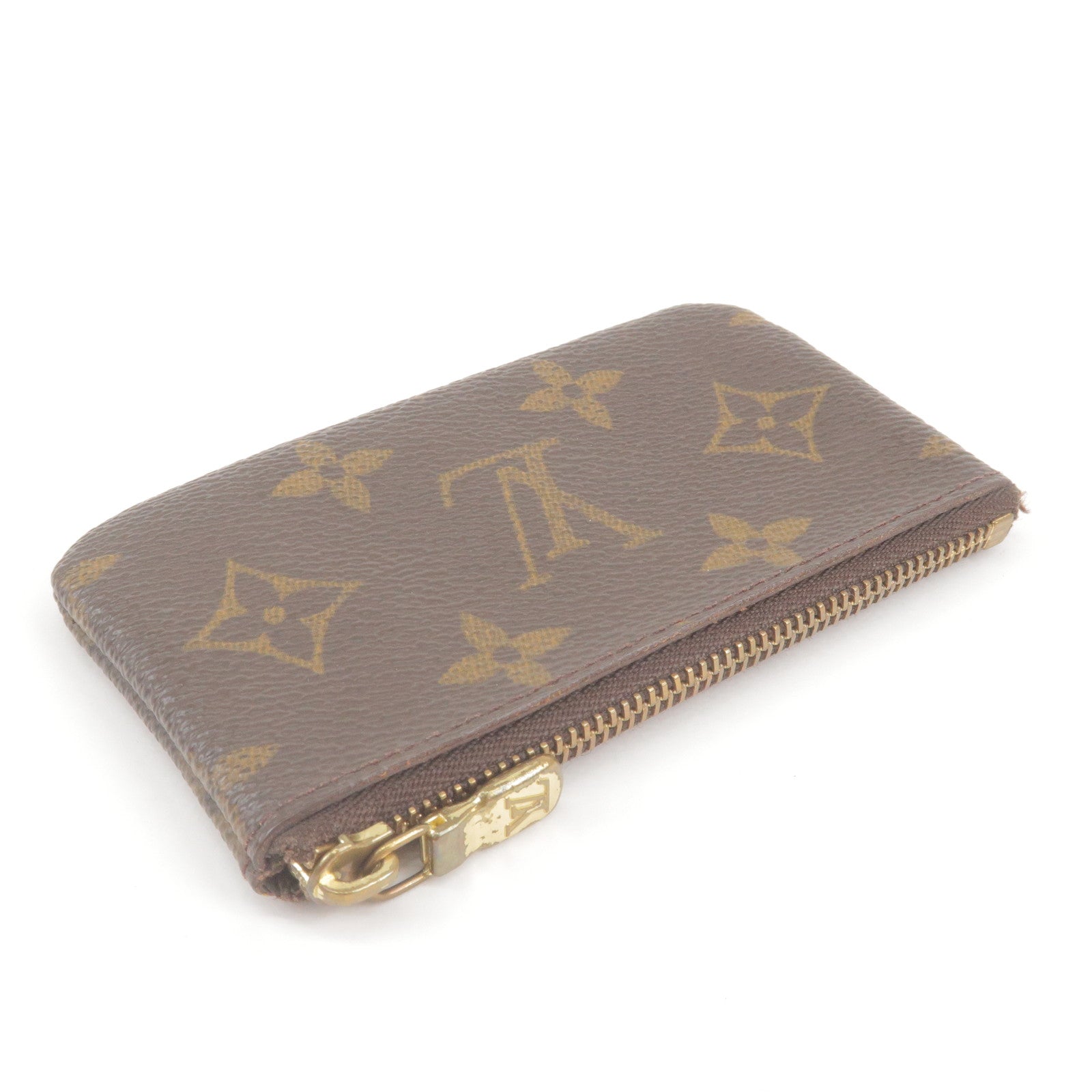 LOUIS VUITTON coin purse M62650 Pochette Cre Monogram canvas Brown