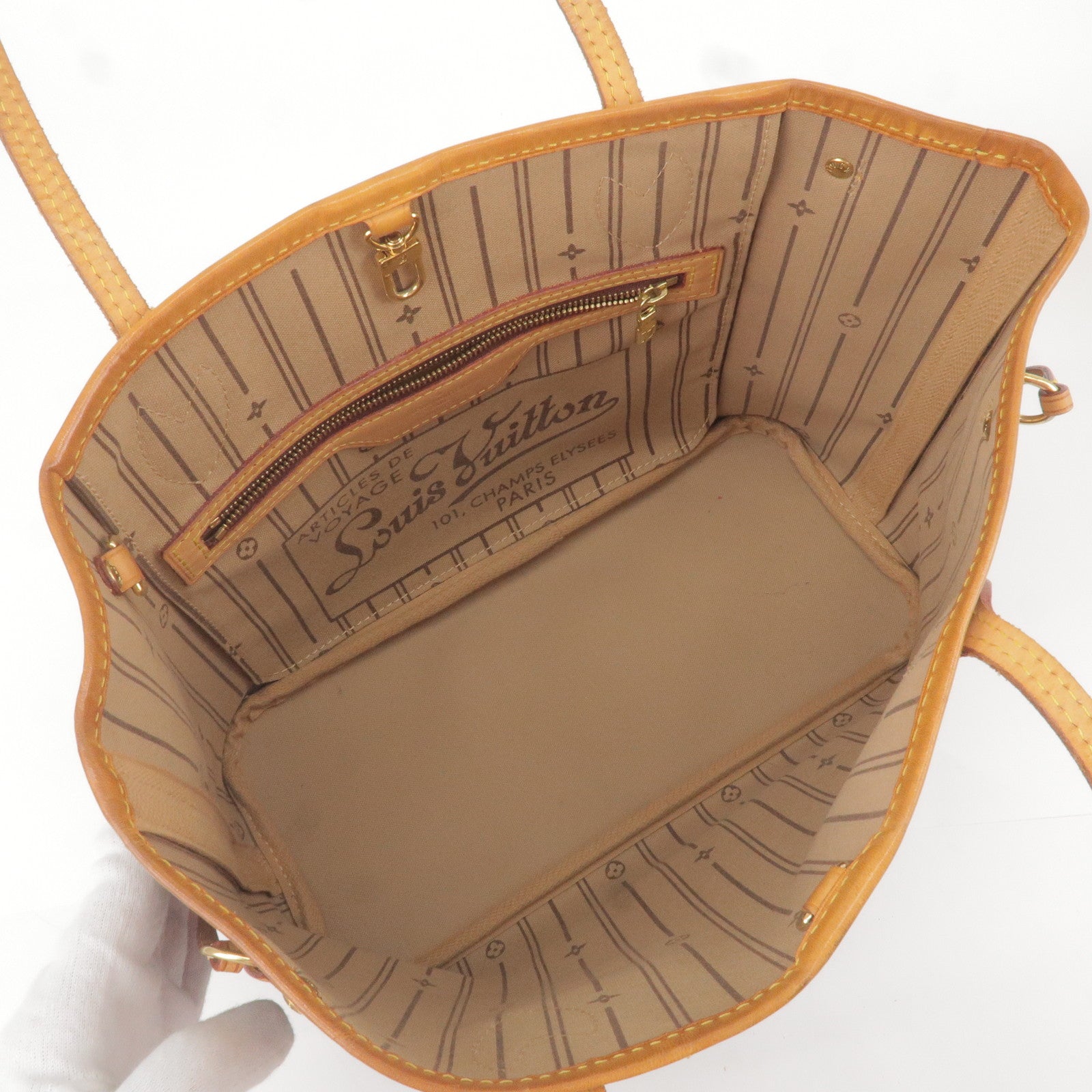 Louis - M40155 – Louis Vuitton Damier Portefeuille Viennois Bi - Bag - Fold  N61674 - Neverfull - Tote - PM - Monogram - Vuitton - Bolso de mano Louis  Vuitton Lockme en cuero granulado beige