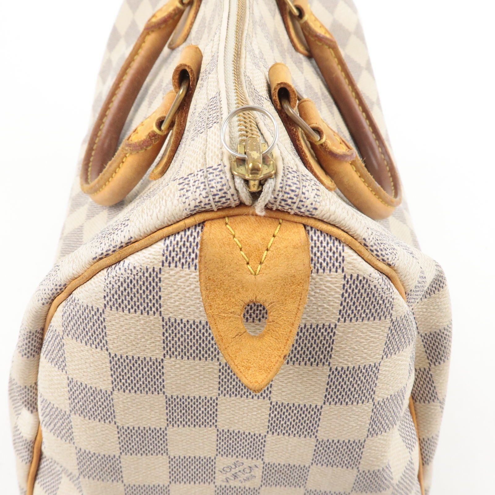 Boston - Speedy - Damier - Louis - 30 - Hand - N41533 – Louis Vuitton 2012  pre - Vuitton - louis vuitton portemonnaie zippy coin bleu nuit monogram  vernis - owned Damier Eb ne Neo Greenwich travel bag - Azur - Bag