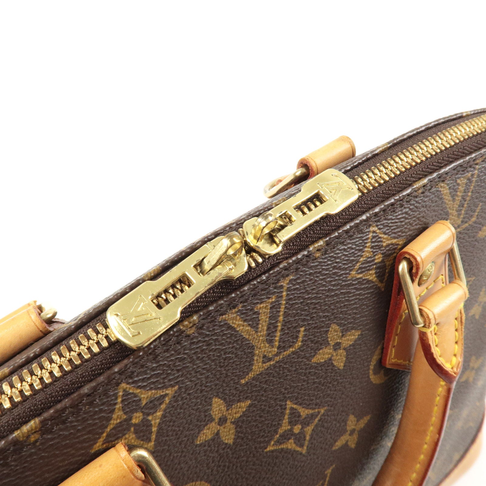 LOUIS VUITTON LOUIS VUITTON Alma Hand Zipped Bag M51130 Monogram