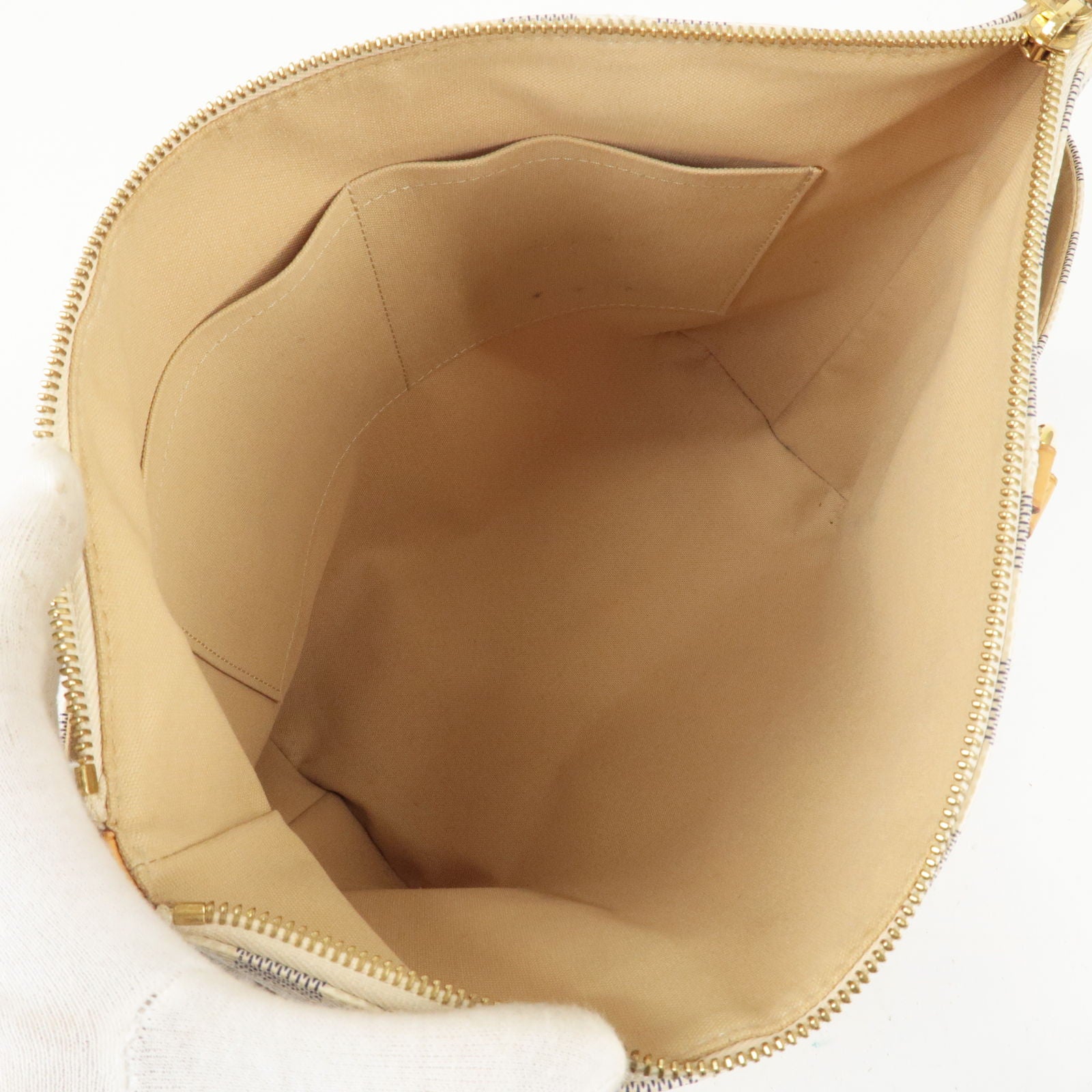 LOUIS VUITTON Totally PM N51261 Damier Azur GM Shoulder Tote Bag