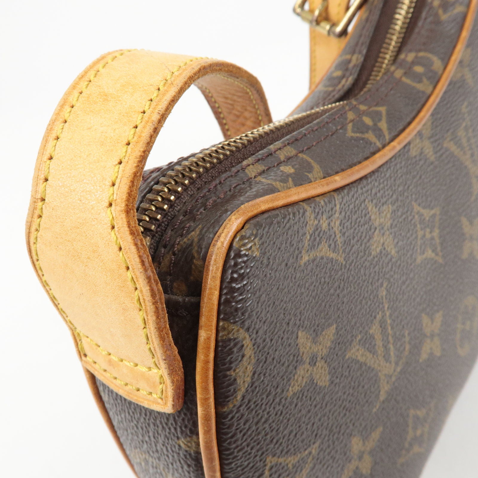 louis vuitton 2006 pre onwed musette crossbody bag item - Monogram -  Croissant - Pochette - Shoulder - Bag - Vuitton - Louis - M51510 – LOUIS  VUITTON Avenue Sling Taiga Leather Backpack Bag Black