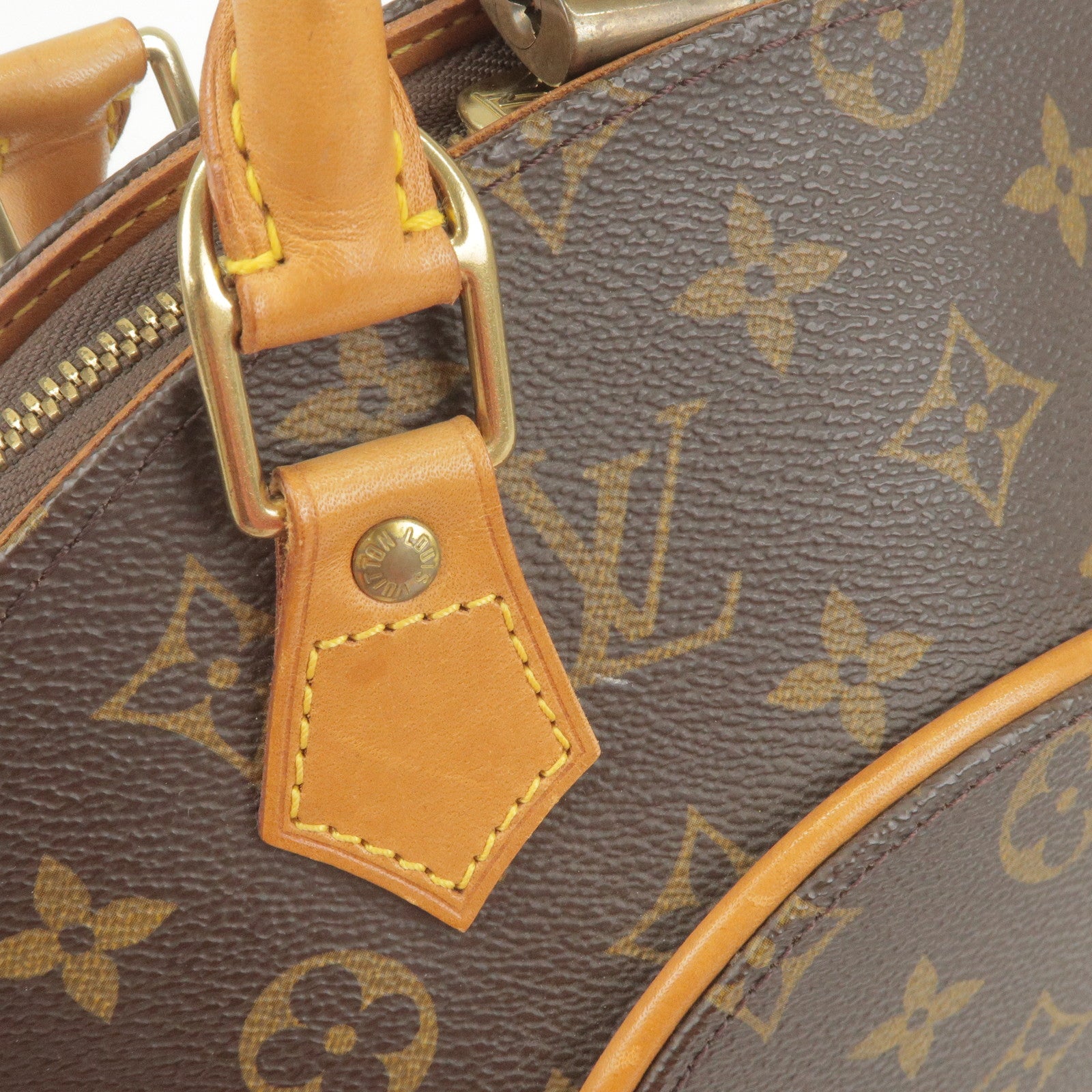 Shop for Louis Vuitton Monogram Canvas Leather Ellipse MM Bag - Shipped  from USA